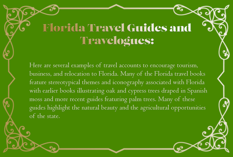 Narrative card: Florida Travel Guides and Travelogues